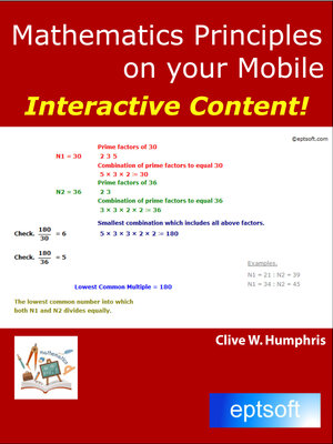 cover image of Mathematics Principles on Your Mobile